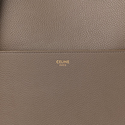 Celine Soft Grained Calfskin Sangle Bucket Bag Taupe 7 of 10