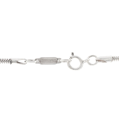 Tiffany Sterling Silver 1837 Bar Pendant Necklace 4 of 4