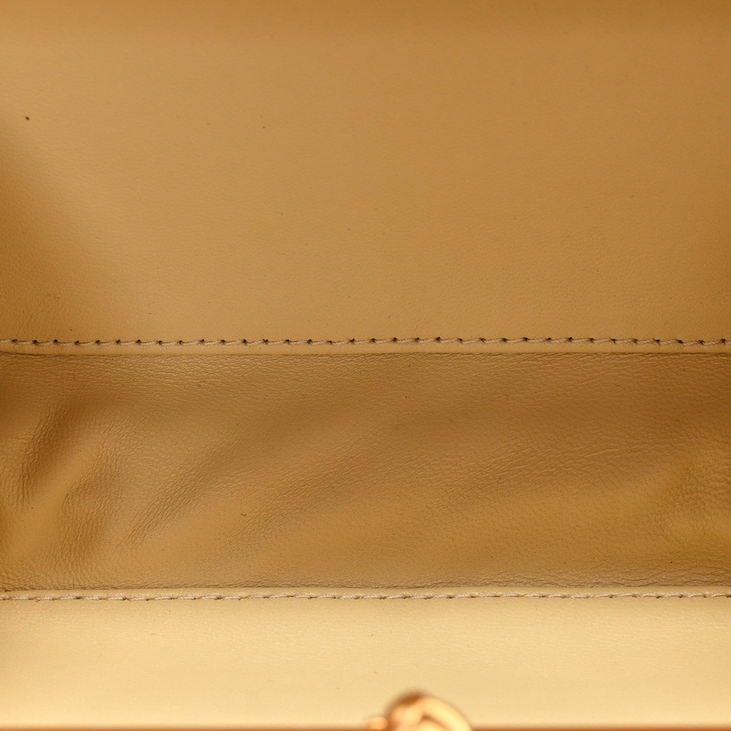 Bottega Veneta Intreccio Oro Bruciato Knot Clutch 6 of 7