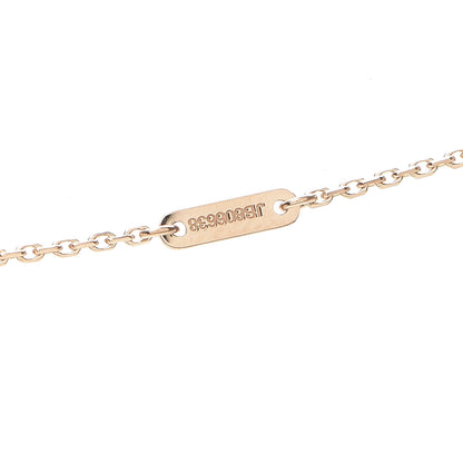 Van Cleef & Arpels 18K Rose Gold Carnelian Sweet Alhambra Pendant Necklace 5 of 8