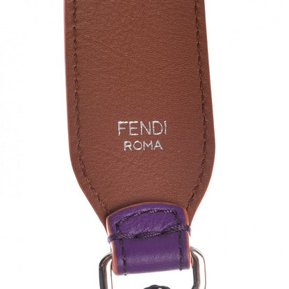 Fendi Vitello Dolce Bi-Color Strap You Purple Walnut 3 of 4