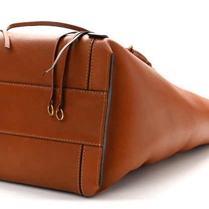 Chloe Smooth Calfskin Medium Milo Shopping Tote Caramel 10 of 10