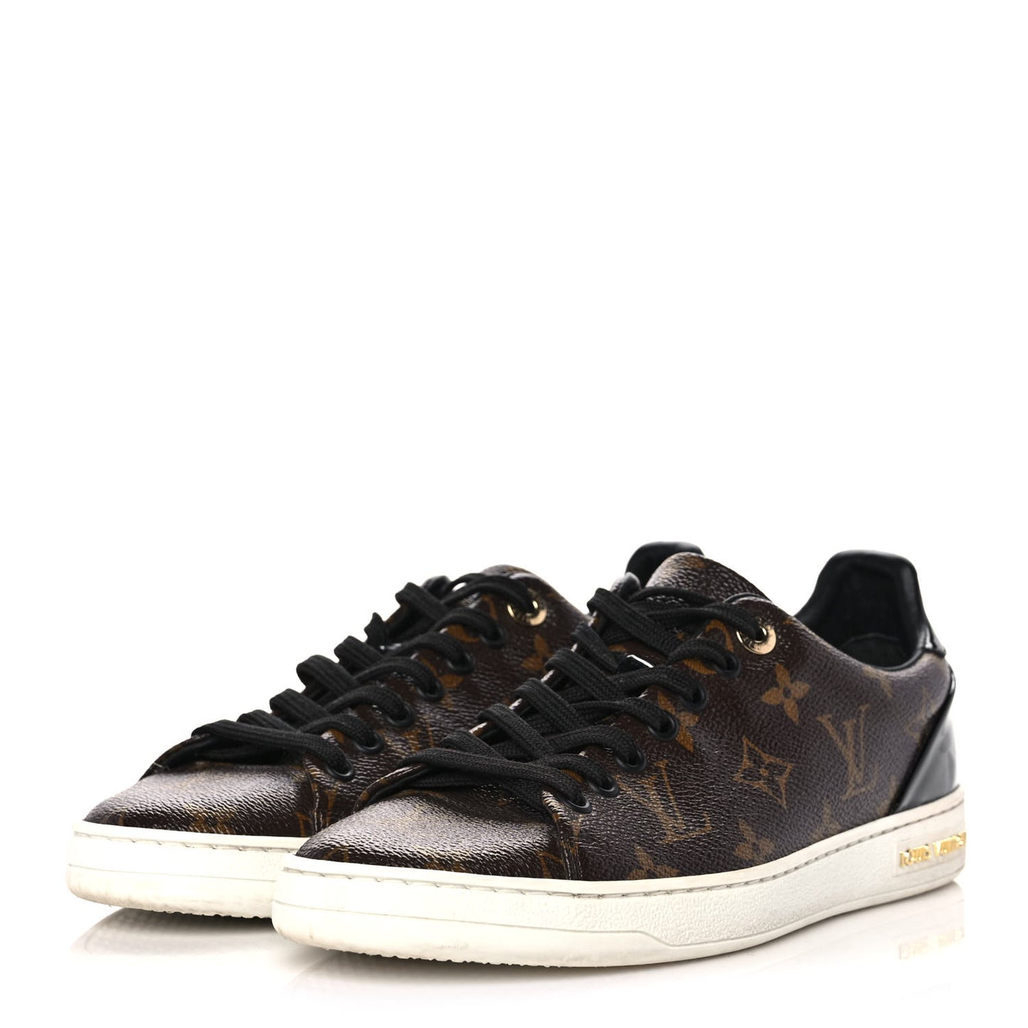 Patent Monogram Frontrow Sneakers 37.5
