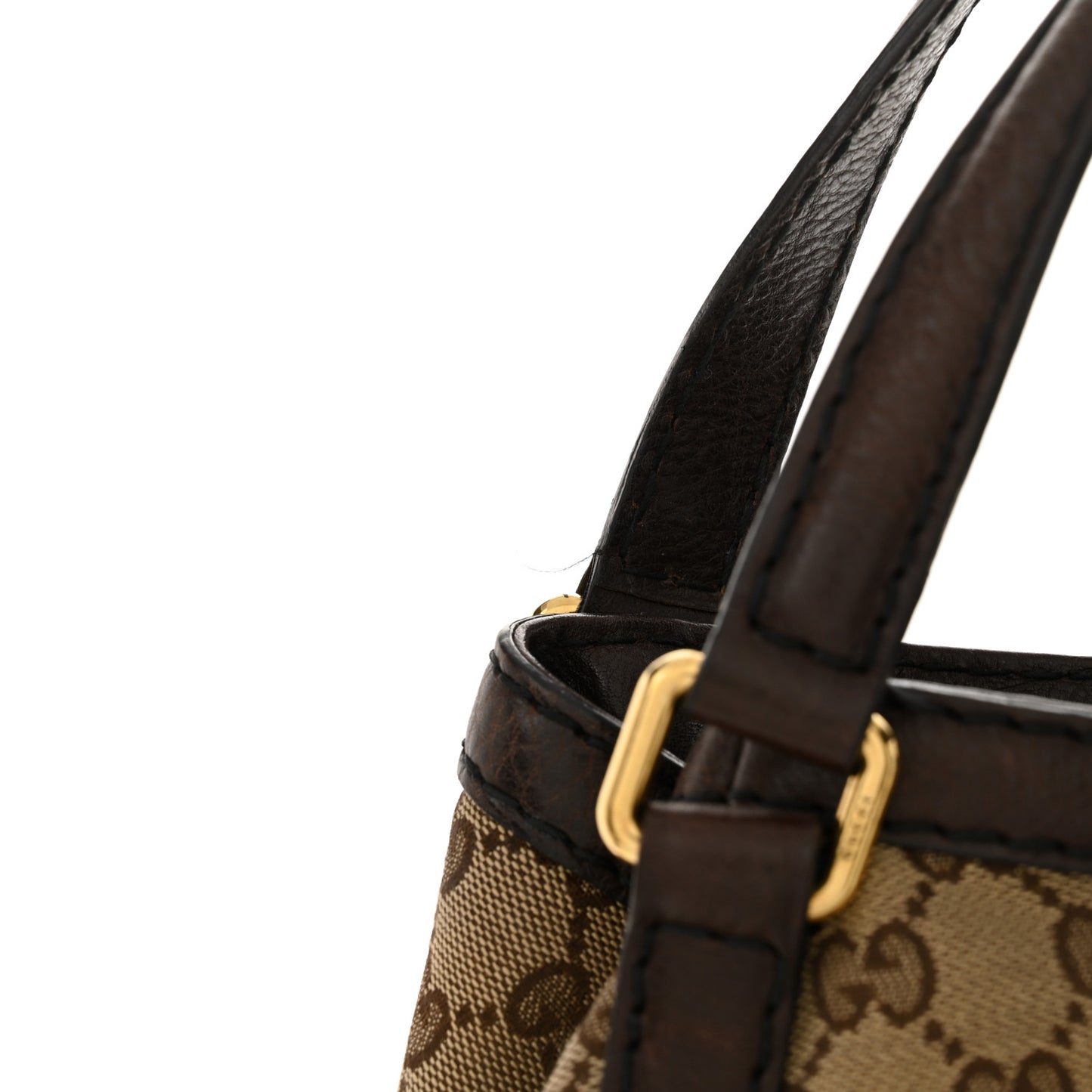 Monogram Medium Jockey Tote Dark Brown