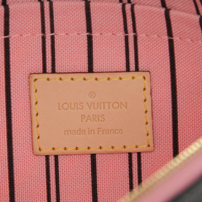 Louis Vuitton Monogram Neverfull MM GM Pochette Sugar Pink 6 of 6