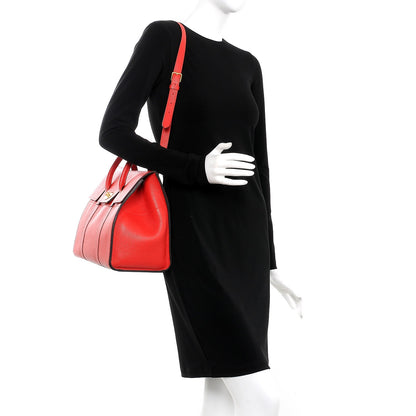 Mulberry Small Classic Grain Calfskin New Bayswater Fiery Red 2 of 8