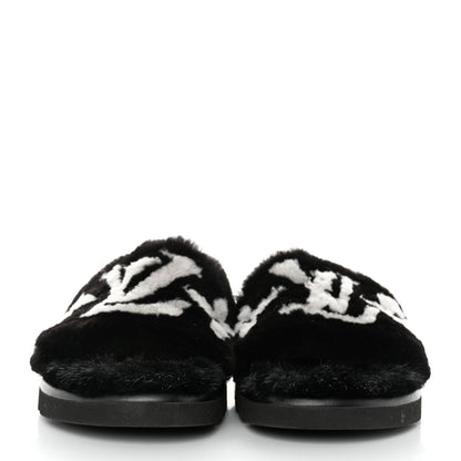 Louis Vuitton Mink Pool Pillow Comfort Mule 39 Black 2 of 9