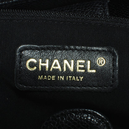 Chanel Caviar Petit Shopping Tote PST Black 6 of 7
