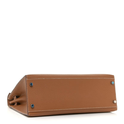 Hermes Fjord Sellier Kelly 32 Gold 3 of 9