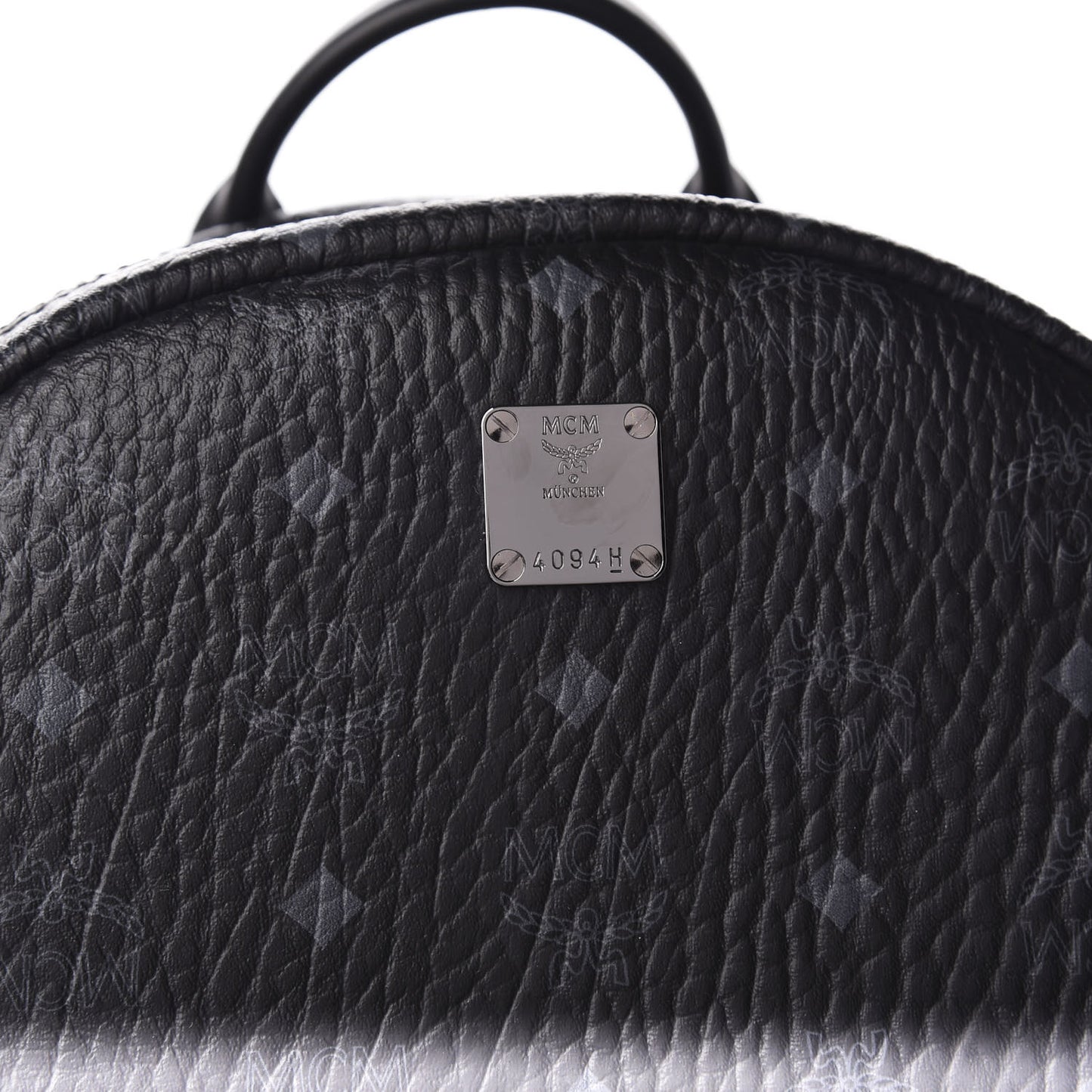 Visetos Medium Side Studs Stark Backpack Black