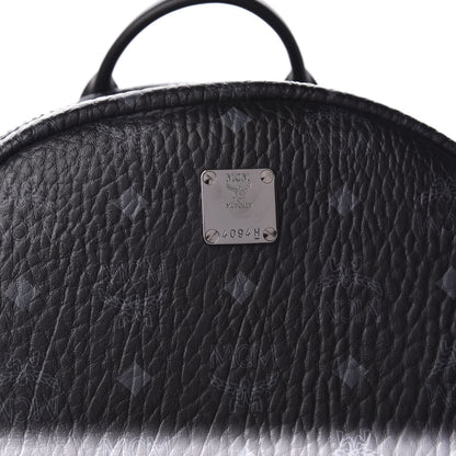 MCM Visetos Medium Side Studs Stark Backpack Black 9 of 9