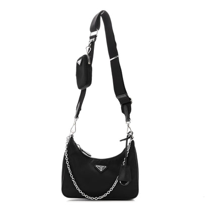 Prada Nylon Re-Edition 2005 Shoulder Bag Black 1 of 10
