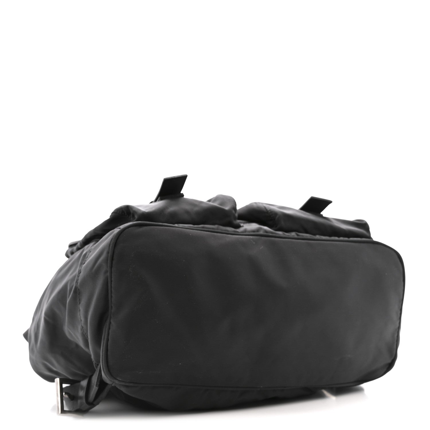 Prada Nylon Vela Medium Backpack Black 4 of 15