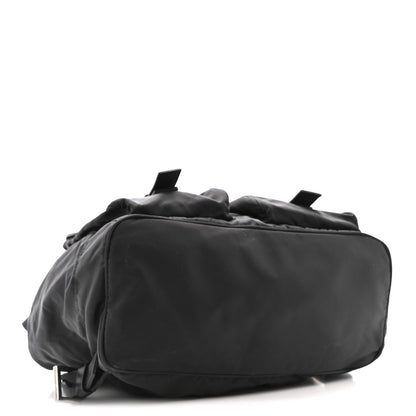 Prada Nylon Vela Medium Backpack Black 4 of 15
