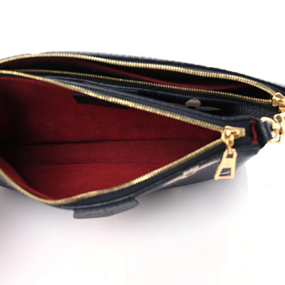 Louis Vuitton Empreinte Monogram Giant Multi Pochette Accessories Black Beige 6 of 9