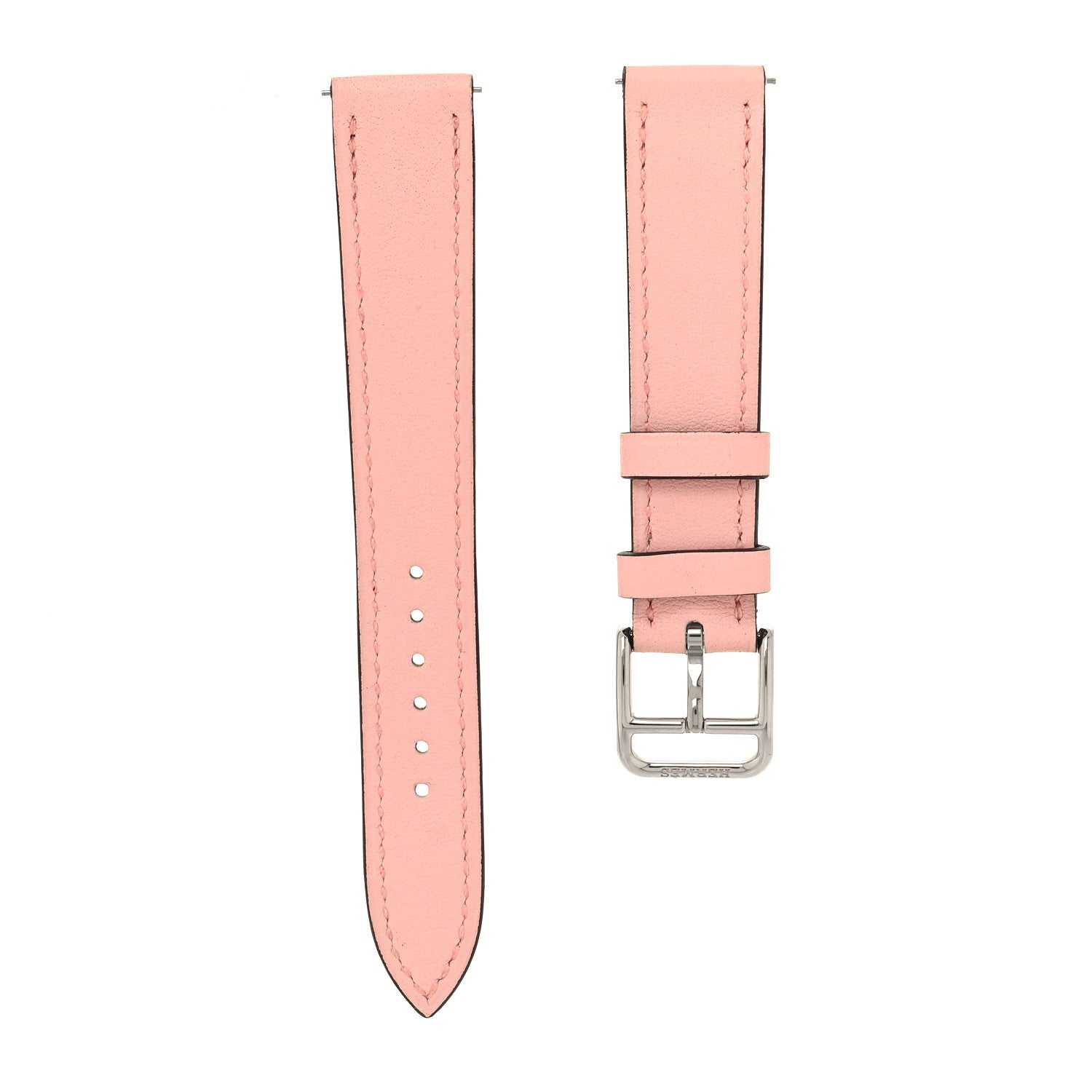 Hermes Swift Heure H Hour Watch Strap Rose Sakura 1 of 6