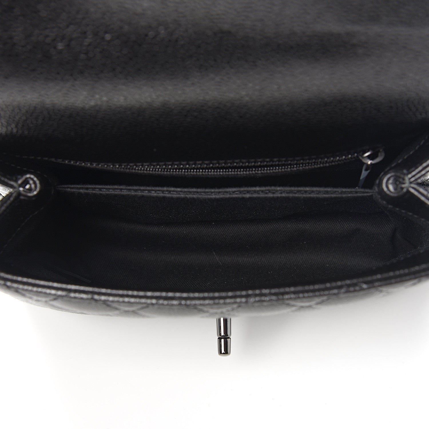 Chanel Caviar Quilted Mini Coco Handle Flap So Black 4 of 10