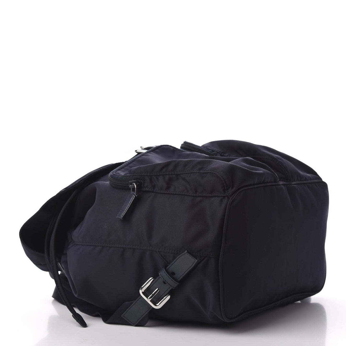 Nylon Vela Large Backpack Bluette
