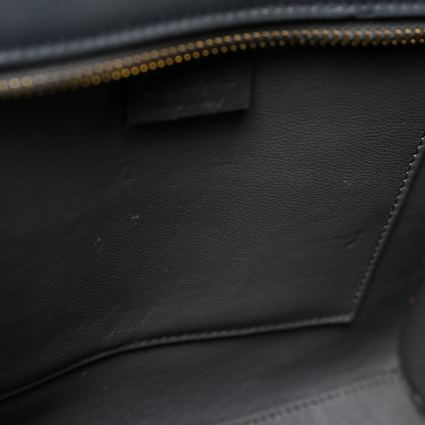 Baby Grained Calfskin Nubuck Nano Tri-Color Luggage Fuchsia