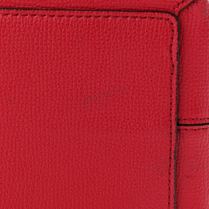 Burberry Haymarket Check Small Reversible Tote Poppy Red 17 of 26