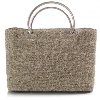 Chanel Tweed Quilted Handbag Beige 1 of 8