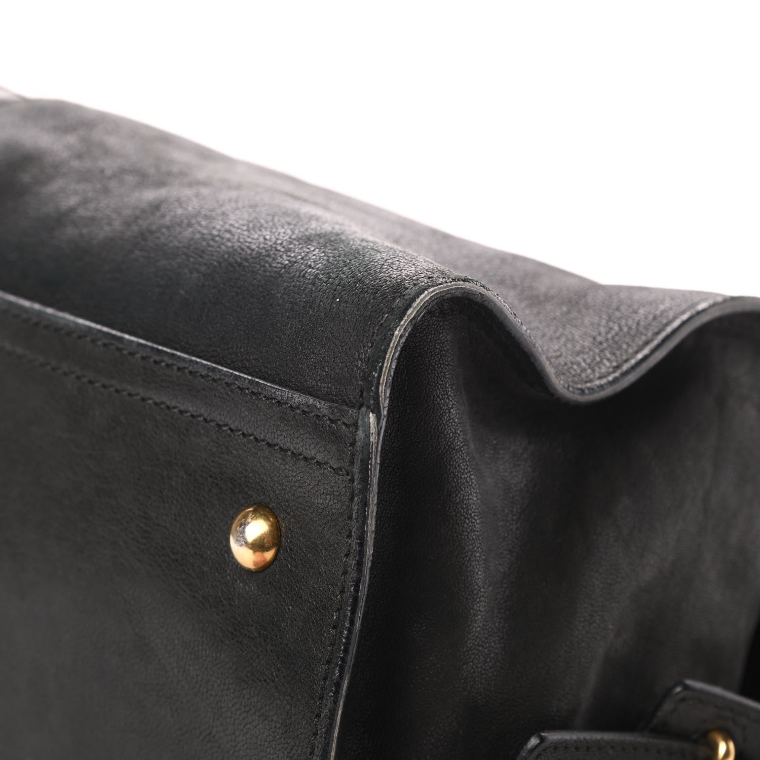 Saint Laurent Sheepskin Medium Cabas ChYc Black 12 of 26