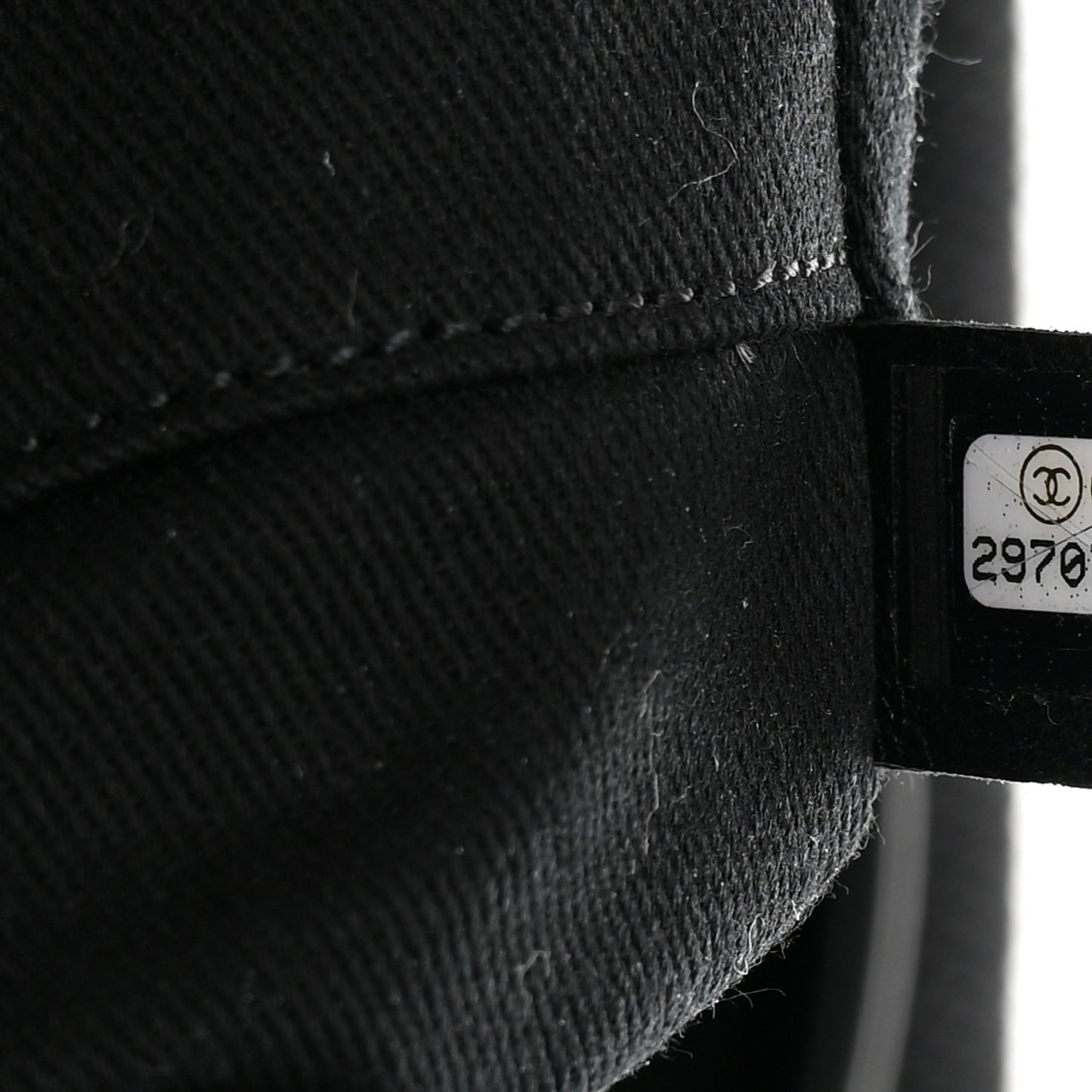 Canvas Pearl Medium Deauville Tote Black