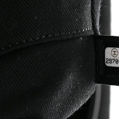 Chanel Canvas Pearl Medium Deauville Tote Black 7 of 11