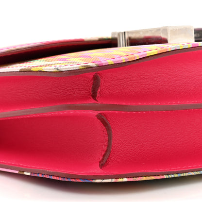 Hermes Swift Silk Marble Printed Constance 18 Rose Azalee Rose Mexico 11 of 14