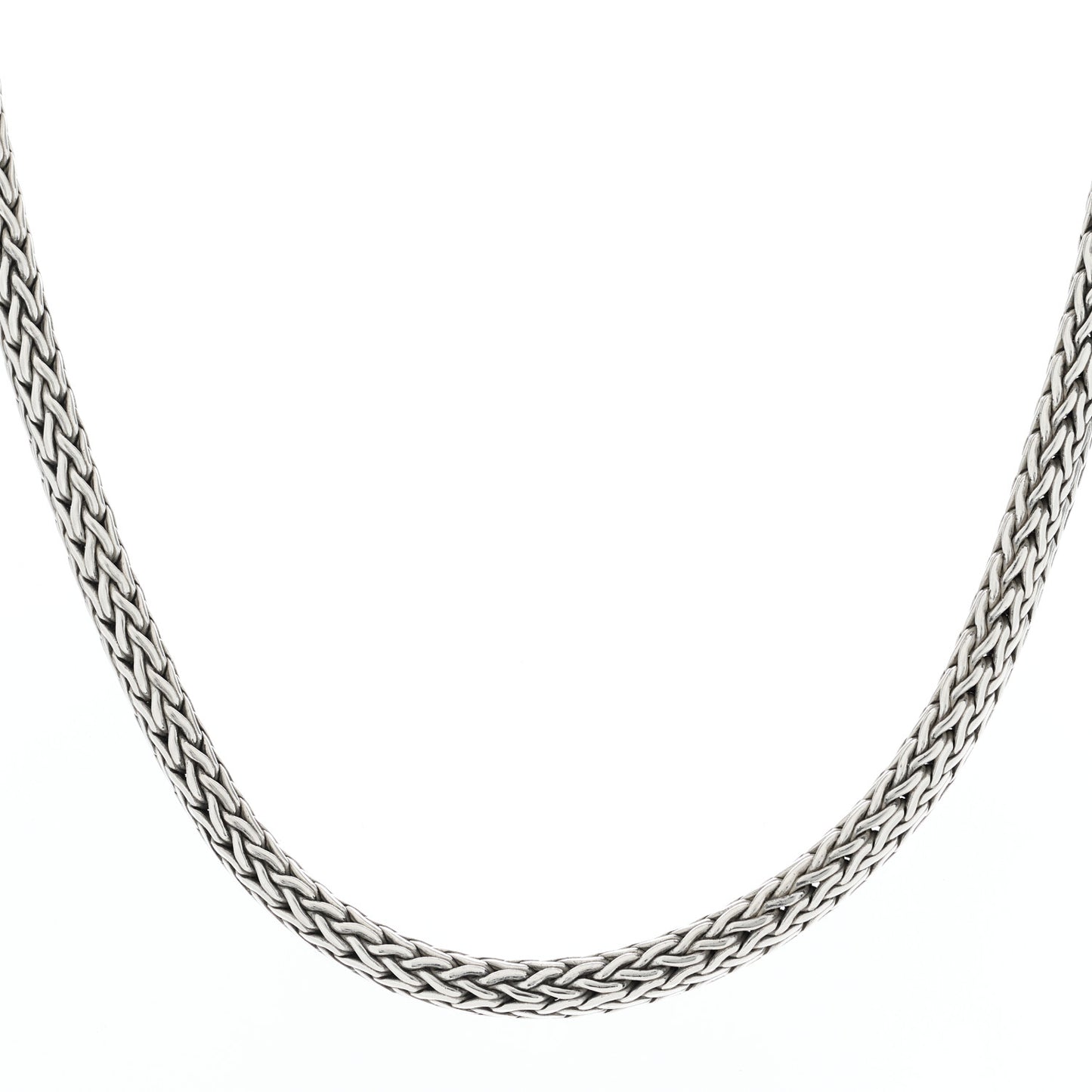 Sterling Silver 7.5mm Classic Chain Necklace 16"