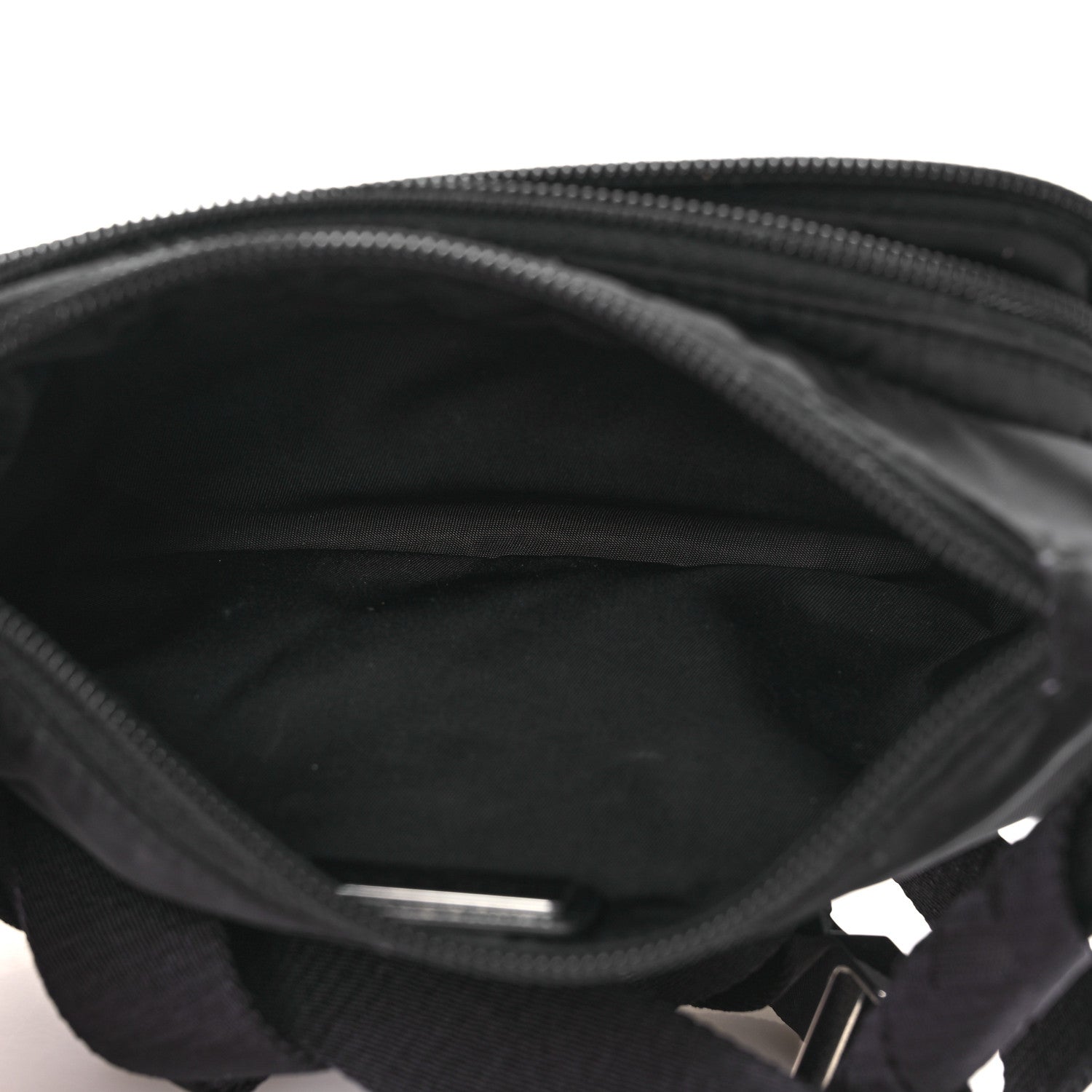 Prada Tessuto Nylon Belt Bag Black 5 of 12
