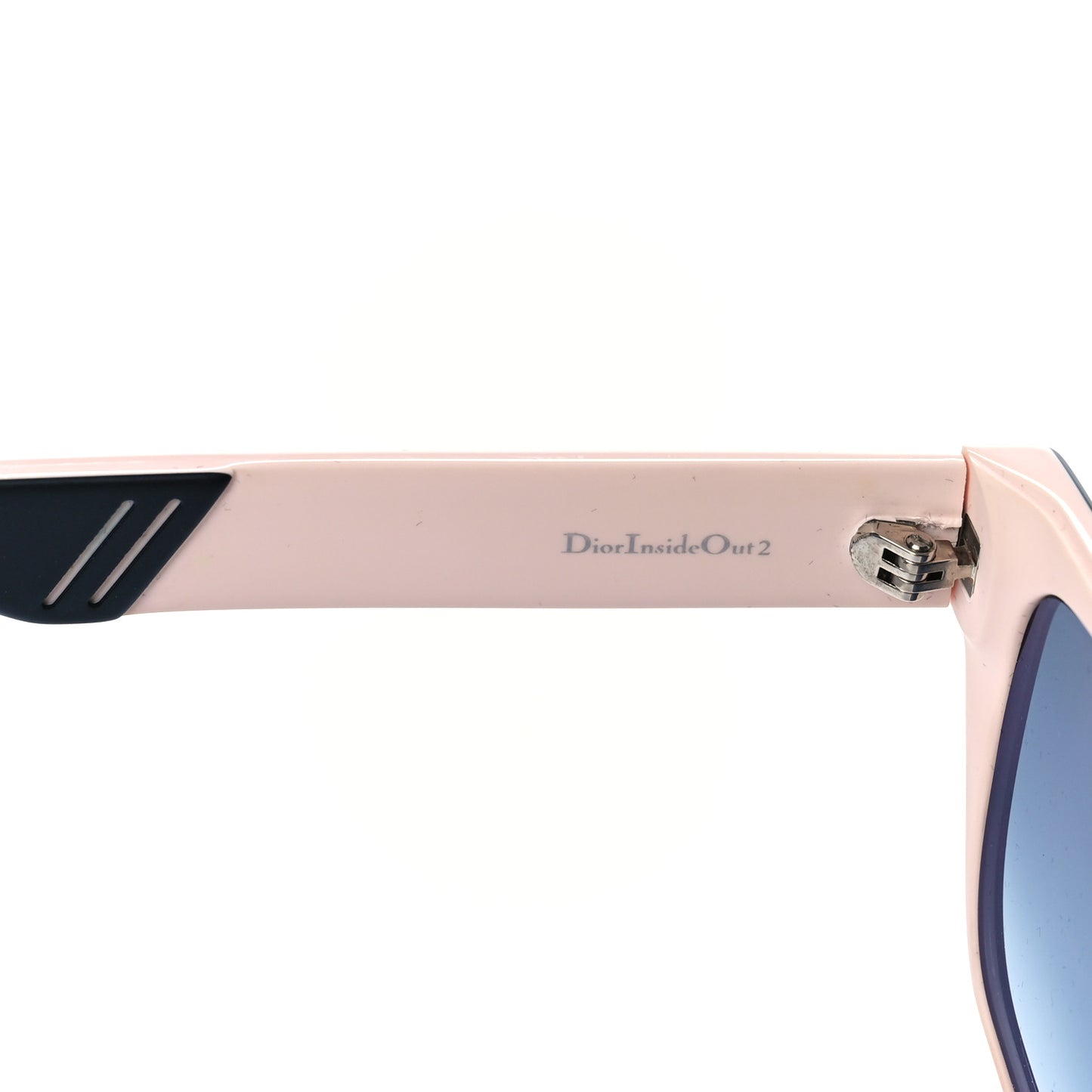Acetate Inside Out 2 Sunglasses Black Pink