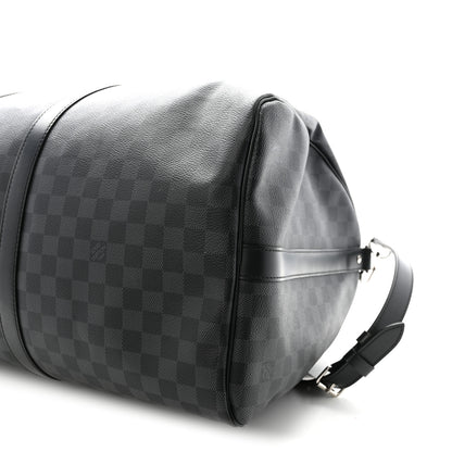 Louis Vuitton Damier Graphite Keepall Bandouliere 55 8 of 8