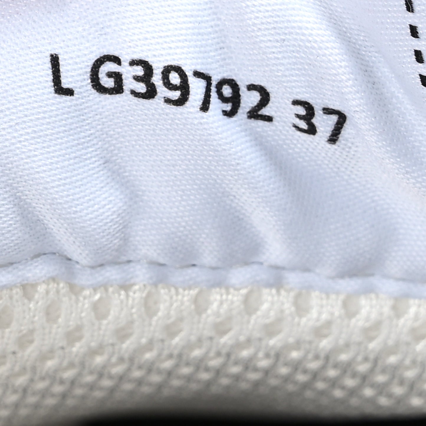 Fabric Laminated Calfskin Stretch CC Sneakers 37 White Gold Silver