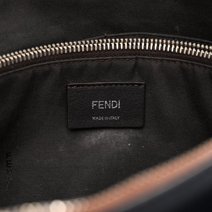 Fendi Vitello Dolce 4 Color Medium By The Way Multicolor Boston Bag Blue Notte Baby Pink 6 of 16