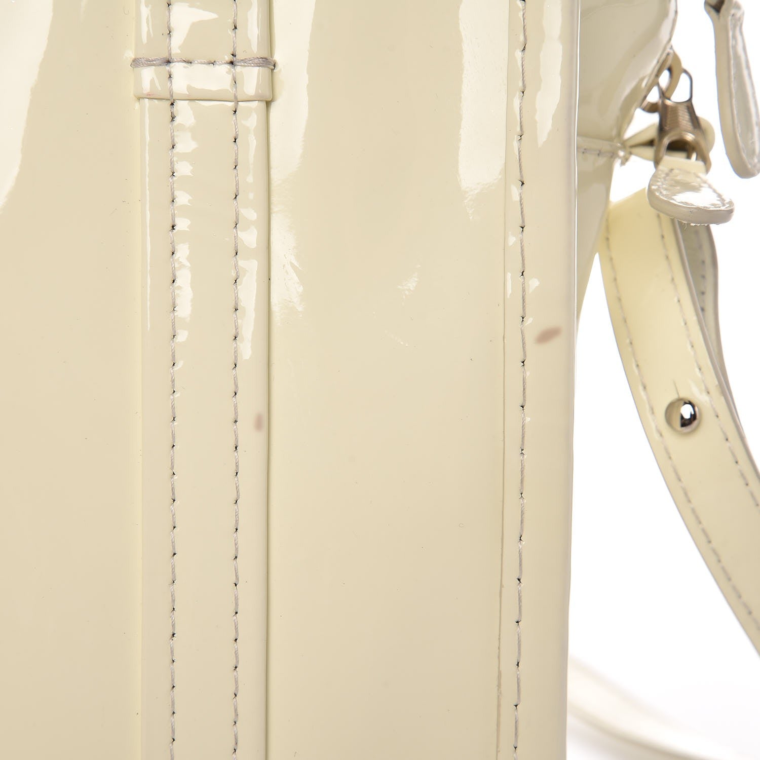 Balenciaga Patent XS Bazar Shopper Tote White 17 of 20
