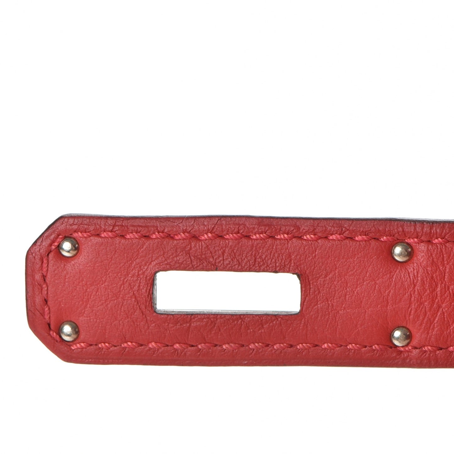 Taurillon Clemence Birkin 30 Rouge Garance