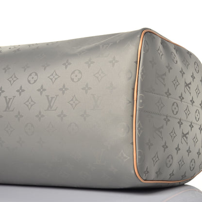 Louis Vuitton Monogram Titanium Keepall Bandouliere 50 8 of 9
