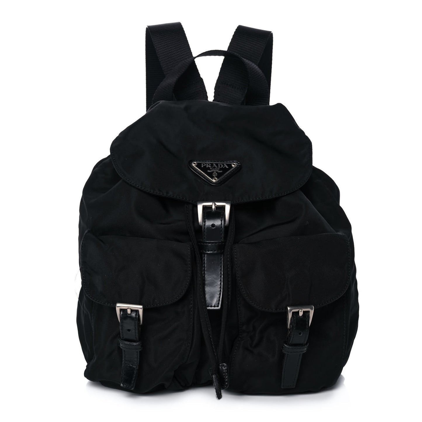 Tessuto Nylon Vela Small Backpack Black