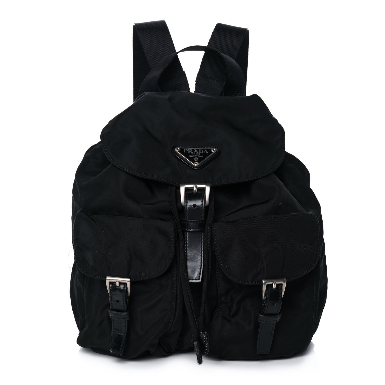 Prada Tessuto Nylon Vela Small Backpack Black 1 of 15