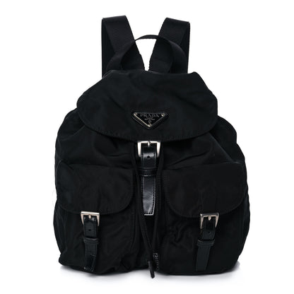 Prada Tessuto Nylon Vela Small Backpack Black 1 of 15