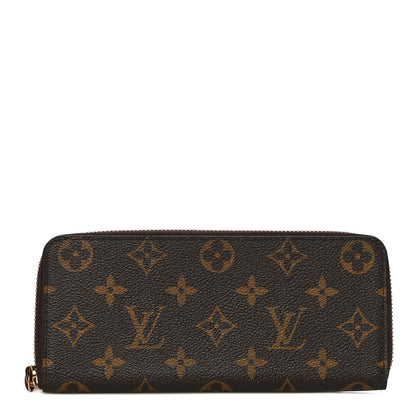 Louis Vuitton Monogram Clemence Wallet Fuchsia 1 of 9