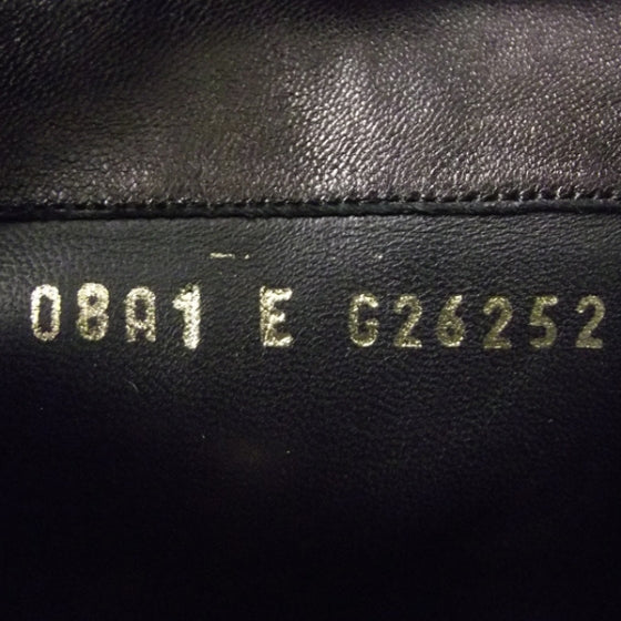 Patent Leather CC Boots 36.5 Black