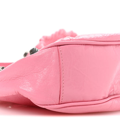 Balenciaga Agneau Arena Le Cagole Shoulder Bag XS Candy Pink 10 of 12