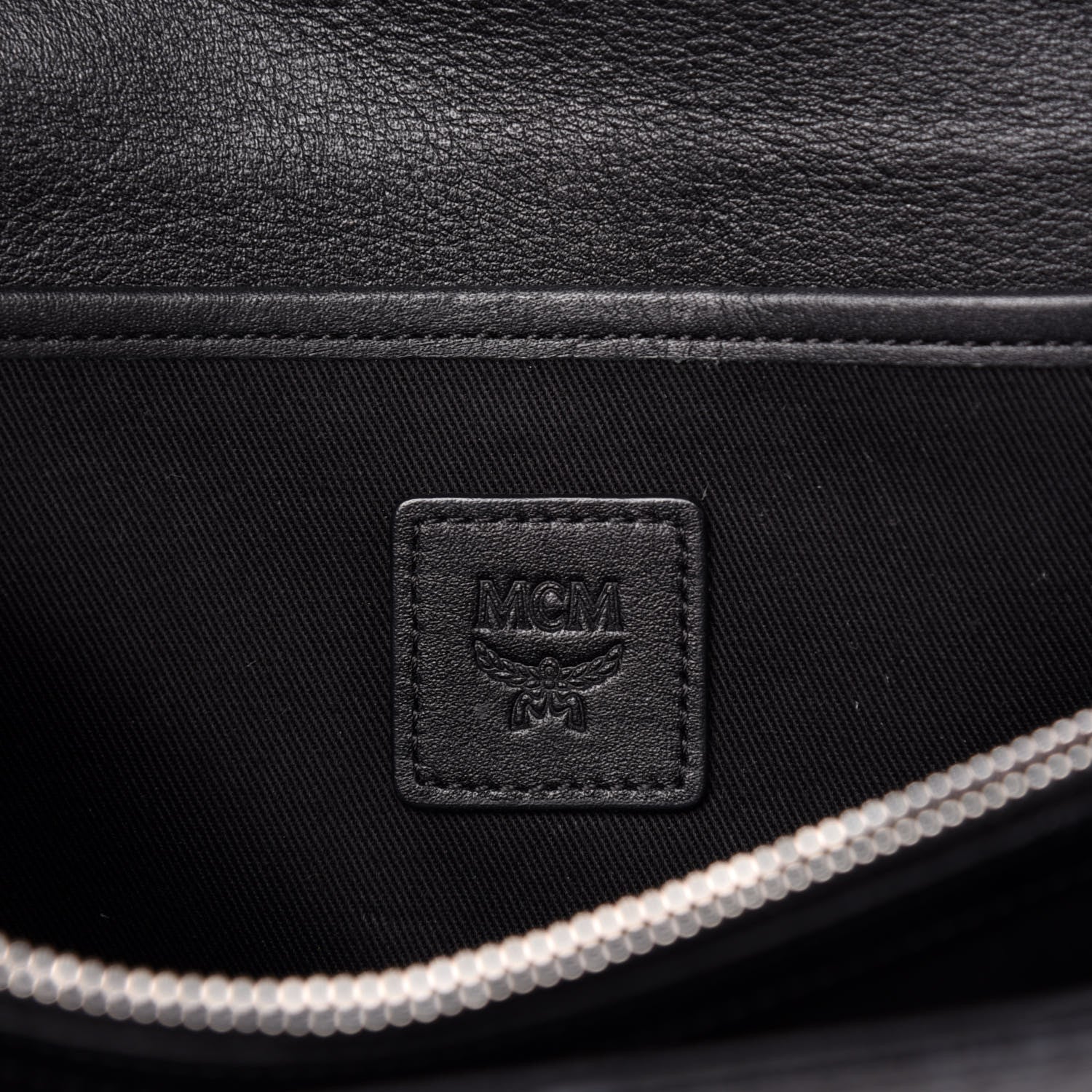 MCM Visetos Medium Patricia Wallet On Chain Black 6 of 9