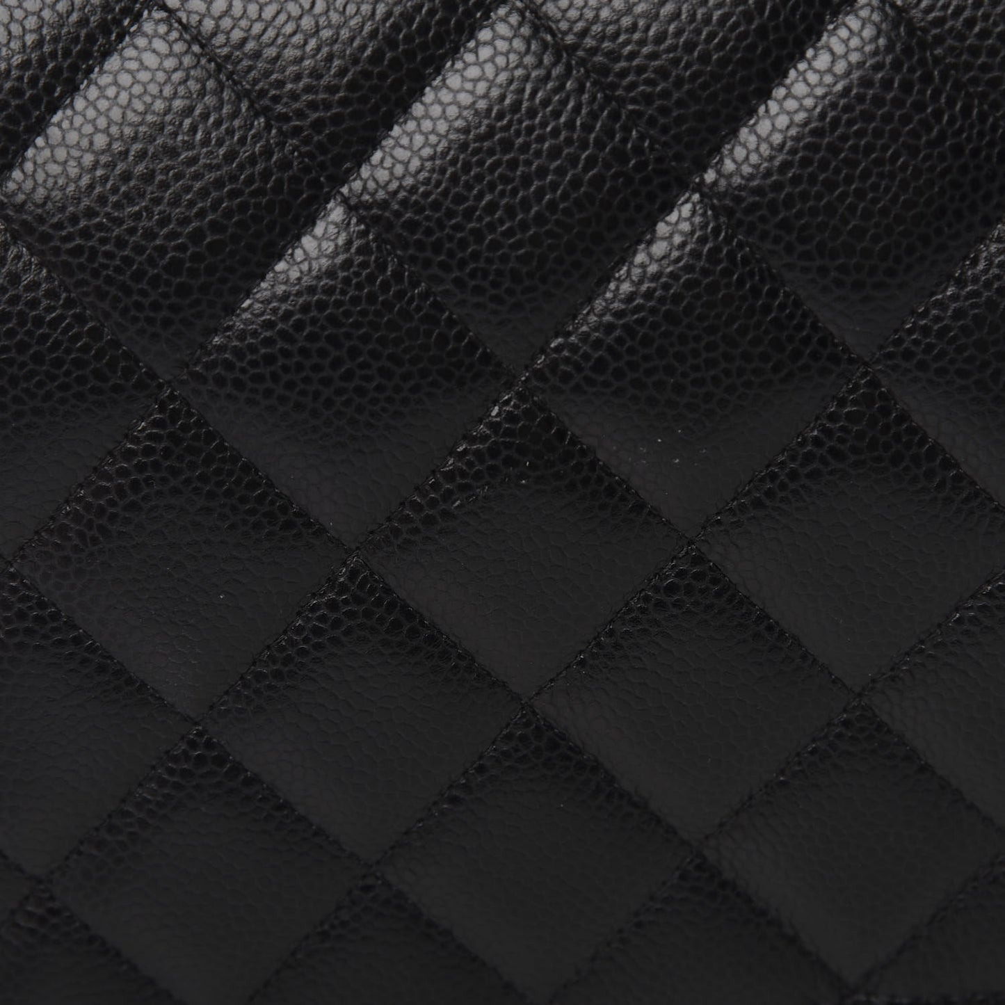 Caviar Quilted Maxi Double Flap Black