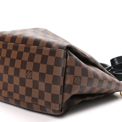 Louis Vuitton Damier Ebene Odeon Tote MM Black 8 of 8