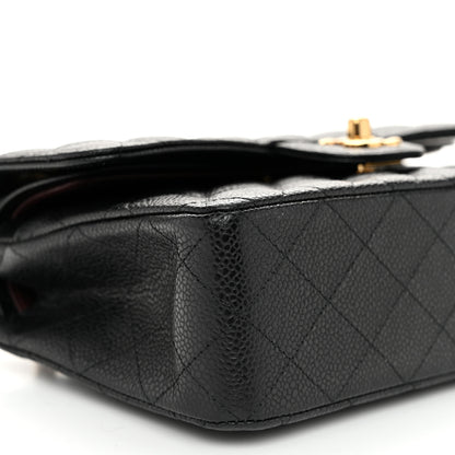 Chanel Caviar Quilted Small Double Flap Black 17 of 23