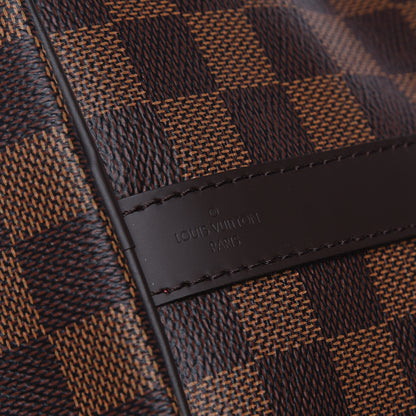 Louis Vuitton Damier Ebene Speedy Bandouliere 25 10 of 12