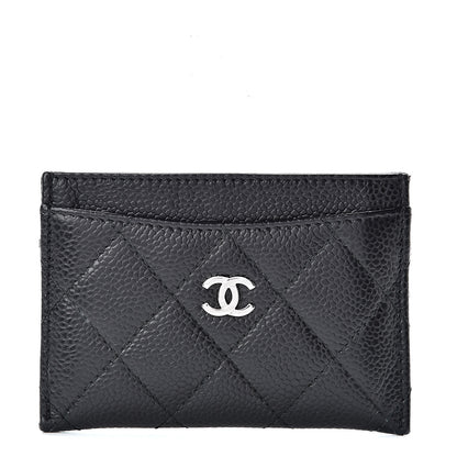 Chanel Caviar Quilted Card Holder Black 1 of 9